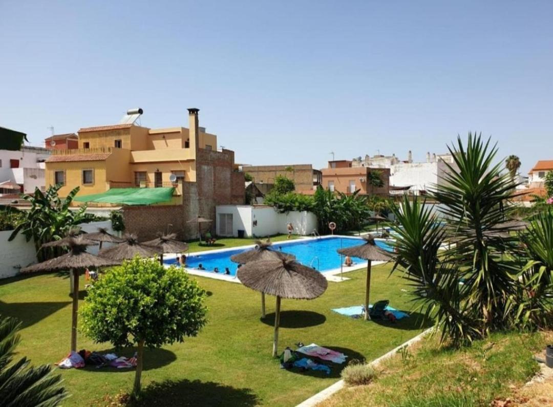 Apartamento En Sevilla Con Piscina Y Parking La Algaba Екстериор снимка